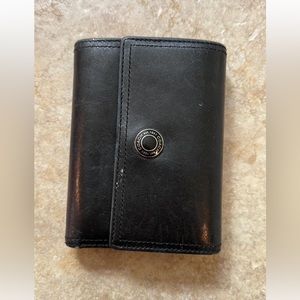 Coach Medium Flap Button Closure Wallet Used